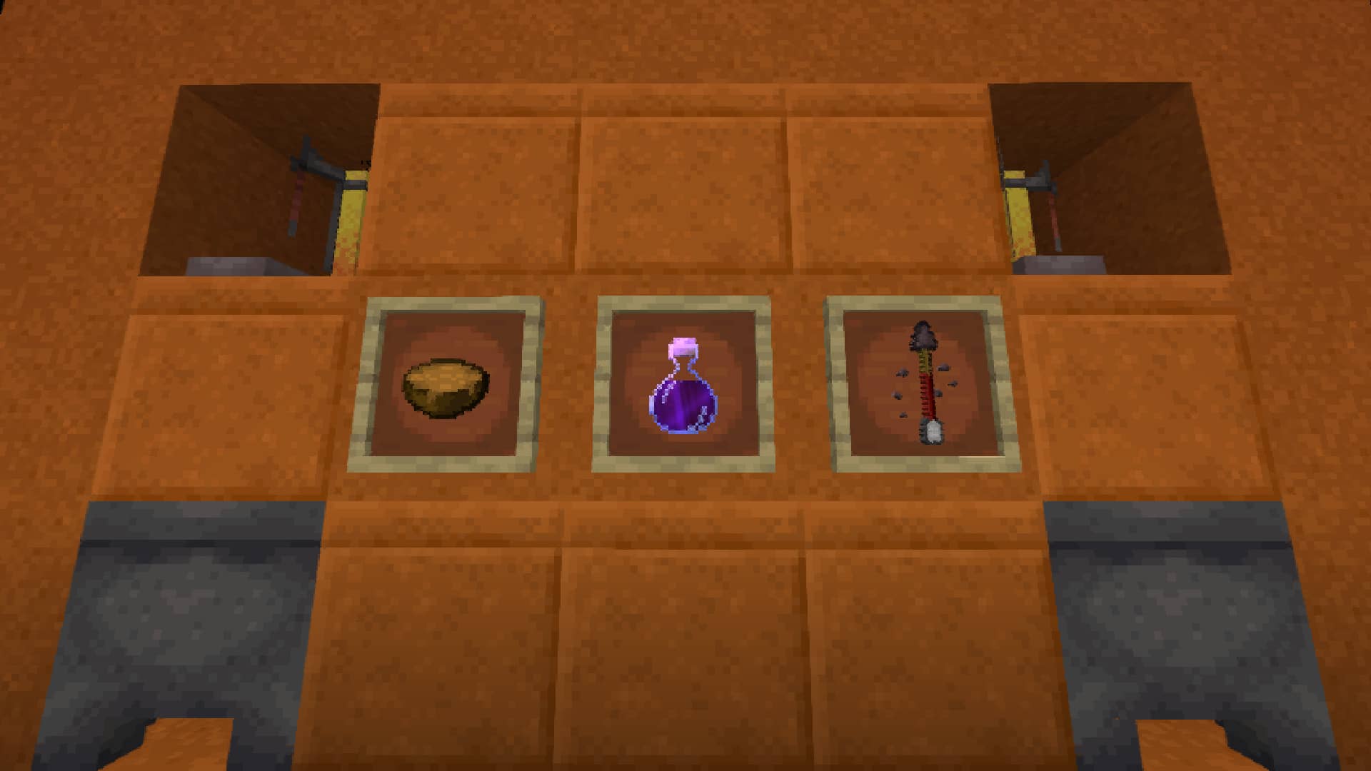 Adds Textures for Strong/lingering items and the craftable variations of Suspicious Stew.